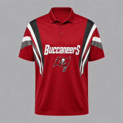 [SPECIAL OFFER] NEW CUSTOMIZED NFL10 TBB TAMPA BAY BUCCANEERS POLO SHIRT