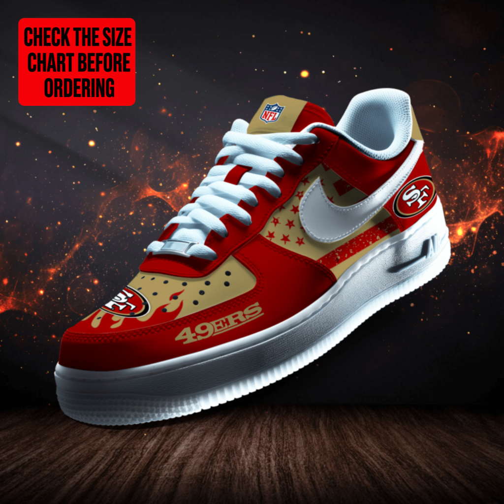 LIMITED EDITION - NEW CUSTOMIZED NFL10 TBB TAMPA BAY BUCCANEERS AF1 SNEAKERS