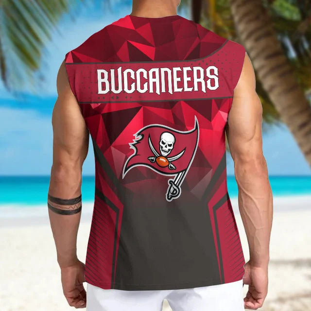 [SPECIAL OFFER] NEW CUSTOMIZED NFL10 TBB TAMPA BAY BUCCANEERS MEN'S GYM SHIRT