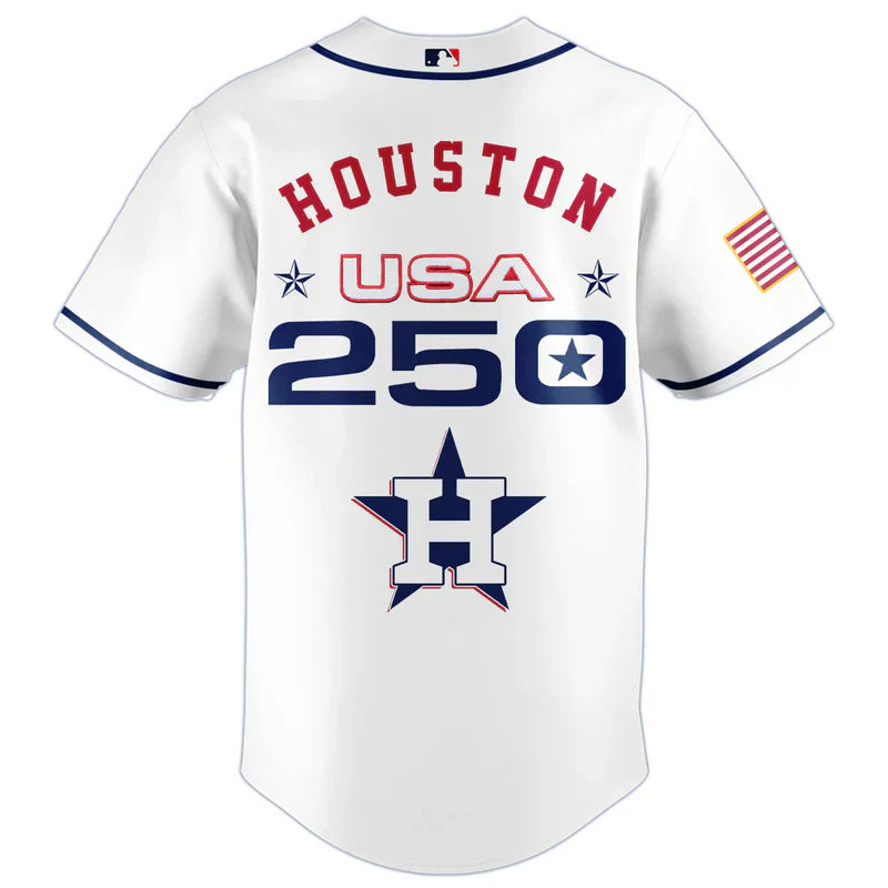 [FLASH SALE] NEW CUSTOMIZED MLB10 HAS HOUSTON ASTROS BASEBALL JERSEY