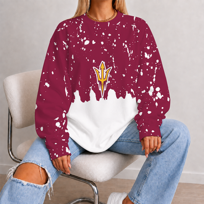 [FAN FAVORITE] NEW CUSTOMIZED NCAA MFF11 ASS ARIZONA STATE SUN DEVILS UNISEX SWEATSHIRT