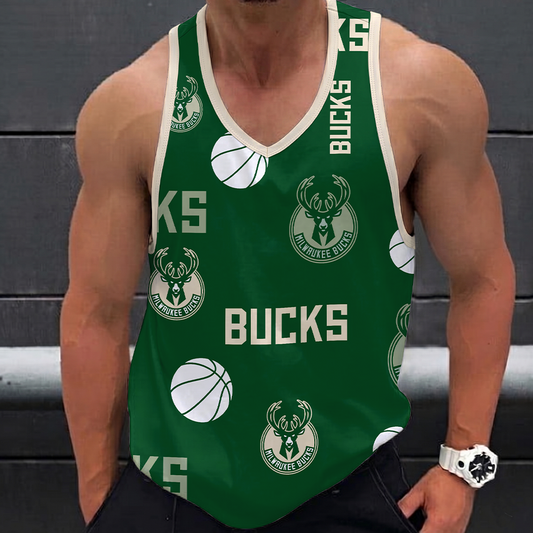 [HOT DEAL] NEW CUSTOMIZED NBA11 MBU MILWAUKEE BUCKS UNISEX TANK TOP