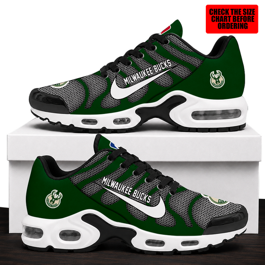 [HOT DEAL] NEW CUSTOMIZED NBA11 MBU MILWAUKEE BUCKS AIR MAX PLUS SNEAKERS
