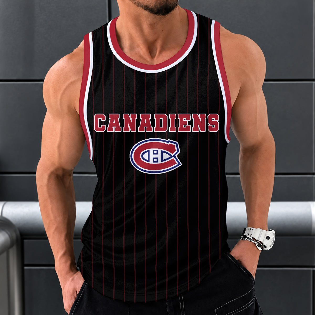 [SUPER SALE] NEW CUSTOMIZED NHL11 MCD MONTREAL CANADIENS UNISEX TANK TOP