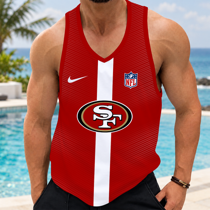[SPECIAL OFFER] NEW CUSTOMIZED NFL11 SF49 SAN FRANCISCO 49ERS UNISEX TANK TOP