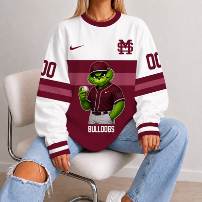 [FAN FAVORITE] NEW CUSTOMIZED NCAA CWS11 MSB MISSISSIPPI STATE BULLDOGS UNISEX SWEATSHIRT
