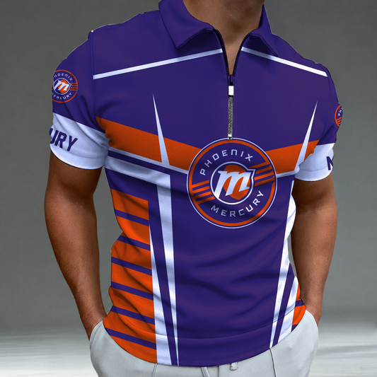 [FAN FAVORITE] NEW CUSTOMIZED WNBA11 PNM PHOENIX MERCURY POLO SHIRT