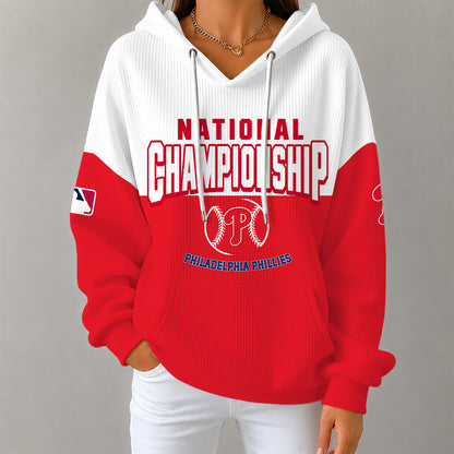 [FLASH SALE] NEW CUSTOMIZED MLB11 PPS PHILADELPHIA PHILLIES RIBBED HOODIE & SWEATSHIRT