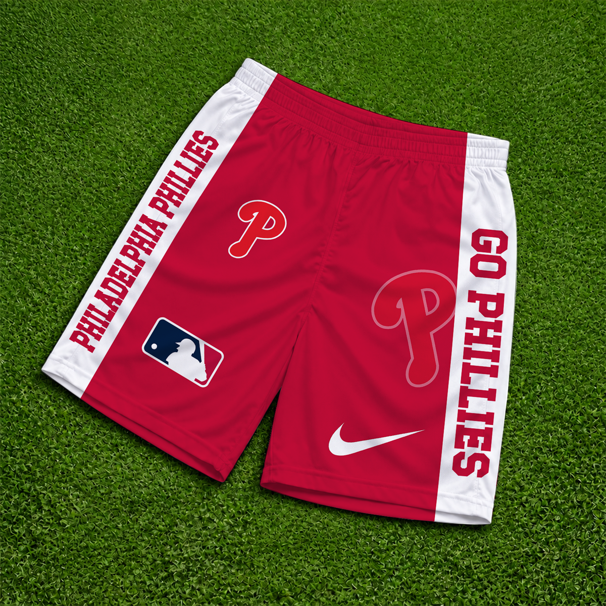 [FLASH SALE] NEW PREMIUM MLB11 PPS PHILADELPHIA PHILLIES SHORT PANTS