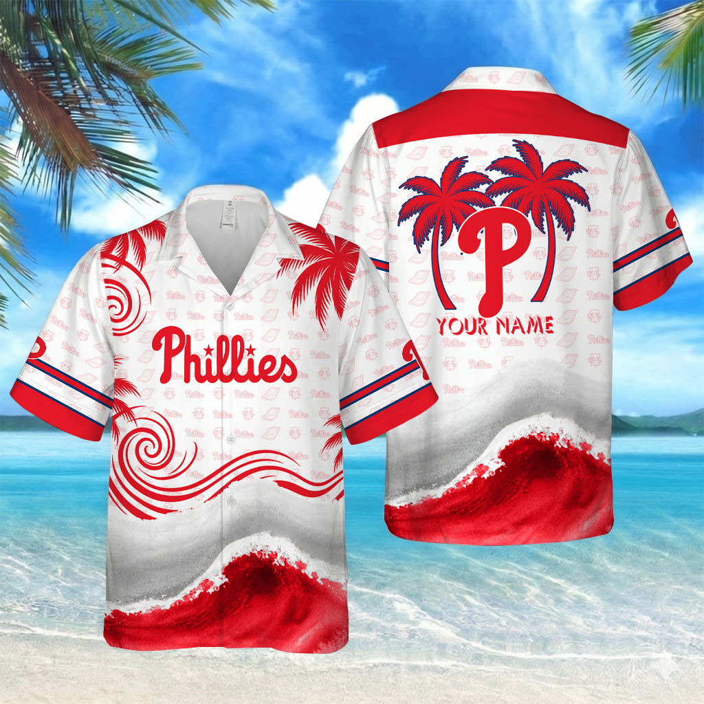 [FLASH SALE] NEW CUSTOMIZED MLB11 PPS PHILADELPHIA PHILLIES UNISEX HAWAIIAN SHIRT