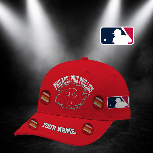 [FLASH SALE] NEW CUSTOMIZED MLB11 PPS PHILADELPHIA PHILLIES CLASSIC CAP