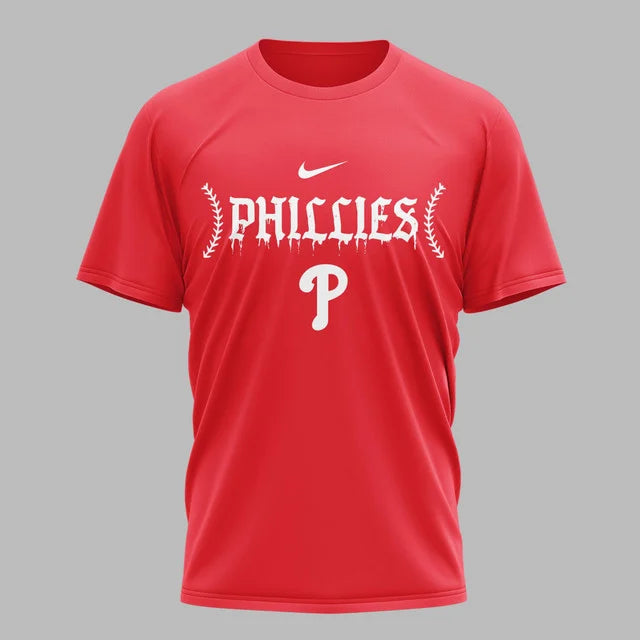 [FLASH SALE] NEW CUSTOMIZED MLB11 PPS PHILADELPHIA PHILLIES MUTICOLOR T-SHIRT