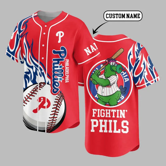 [FLASH SALE] NEW CUSTOMIZED MLB11 PPS PHILADELPHIA PHILLIES BASEBALL JERSEY