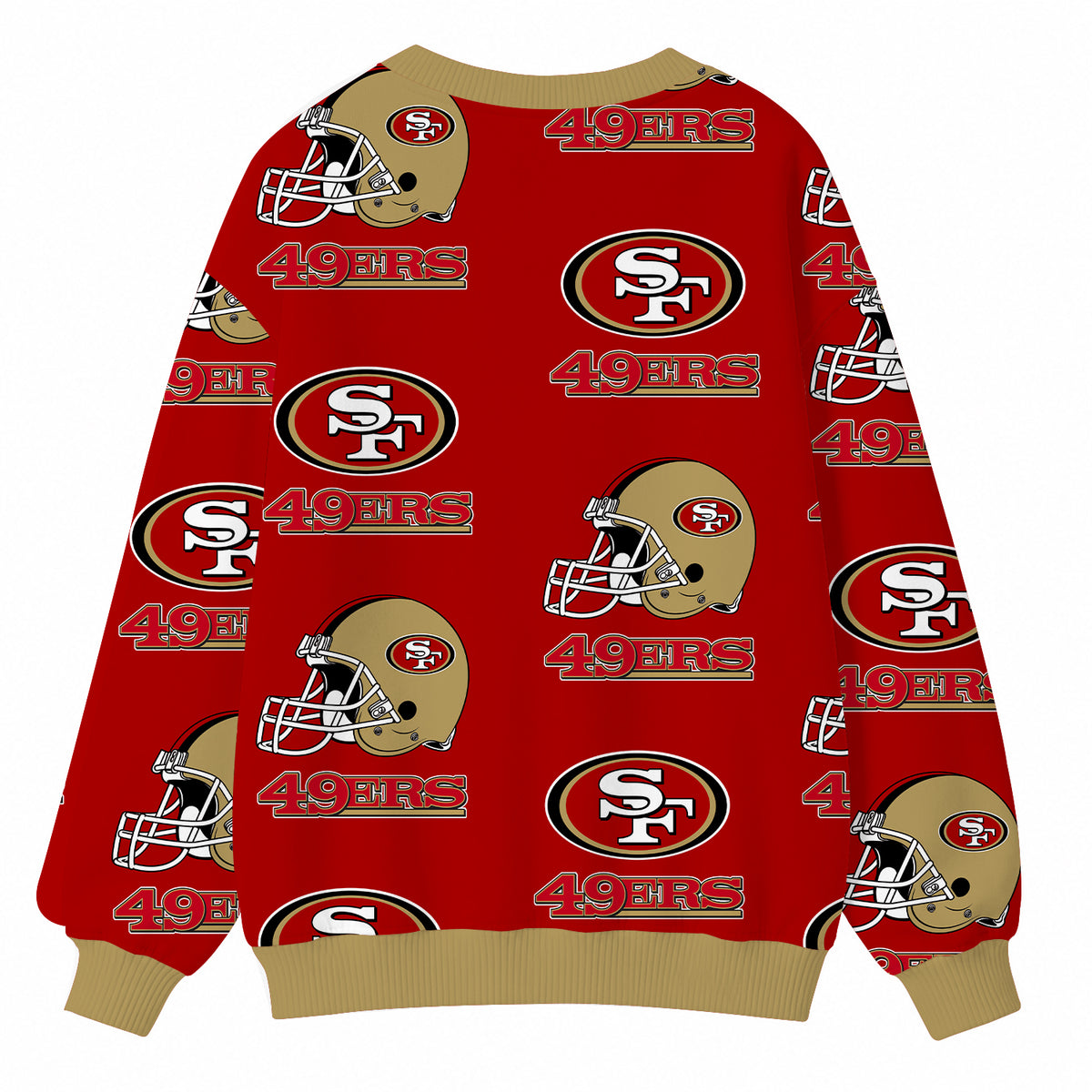 [SPECIAL OFFER] NEW CUSTOMIZED NFL11 SF49 SAN FRANCISCO 49ERS CARDIGAN