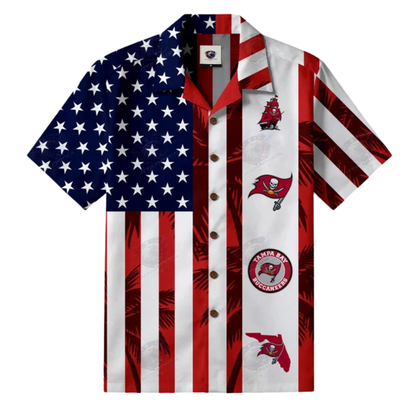 LIMITED EDITION - NEW CUSTOMIZED NFL11 SF49 SAN FRANCISCO 49ERS PATRIOTIC 250 USA HAWAIIAN SHIRT
