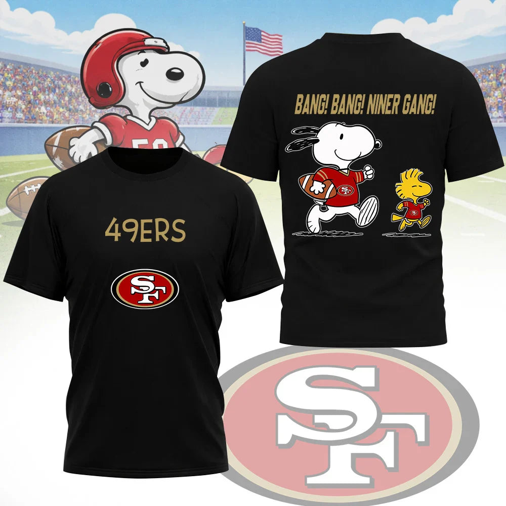 LIMITED EDITION - NEW CUSTOMIZED NFL11 SF49ERS UNISEX T-SHIRT, SWEATSHIRT, HOODIE & ZIP HOODIE