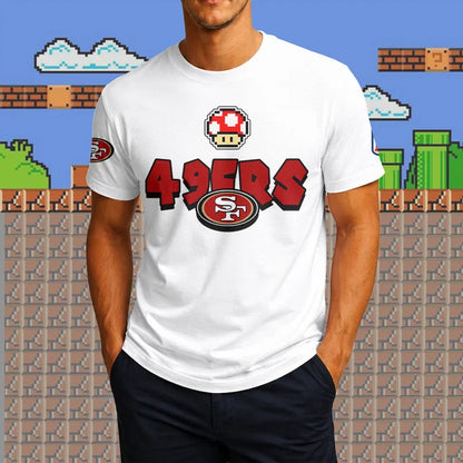 [SPECIAL OFFER] NEW CUSTOMIZED NFL11 SF49 SAN FRANCISCO 49ERS SUPER MARIO T-SHIRT, HOODIE, ZIP HOODIE