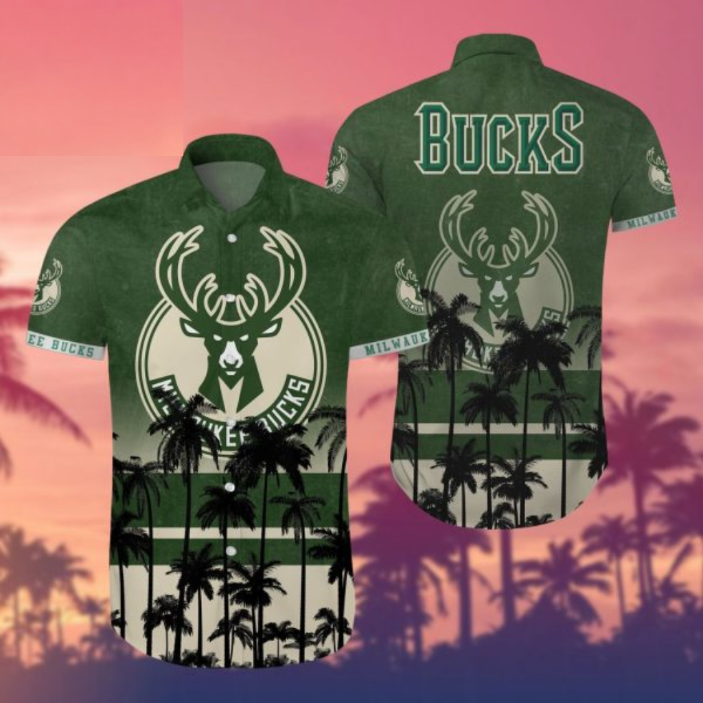[HOT DEAL] NEW CUSTOMIZED NBA11 MBU MILWAUKEE BUCKS UNISEX HAWAIIAN SHIRT