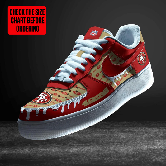 [SPECIAL OFFER] NEW CUSTOMIZED NFL11 SF49 SAN FRANCISCO 49ERS AF1 SHOES