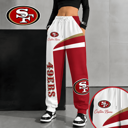 [SPECIAL OFFER] NEW CUSTOMIZED NFL11 SF49 SAN FRANCISCO 49ERS SWEATPANTS