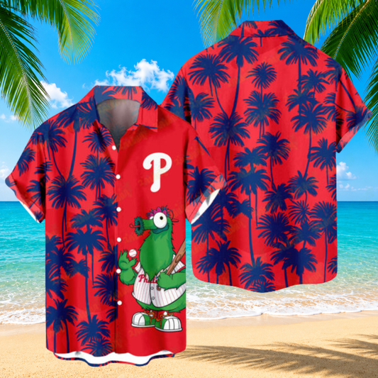 [FLASH SALE] NEW CUSTOMIZED MLB11 PPS PHILADELPHIA PHILLIES UNISEX HAWAIIAN SHIRT
