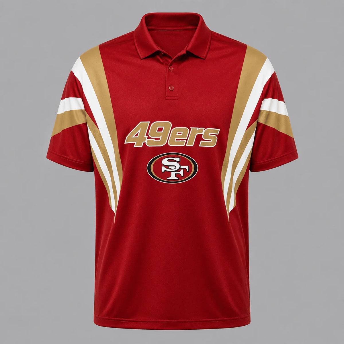 [SPECIAL OFFER] NEW CUSTOMIZED NFL11 SF49 SAN FRANCISCO 49ERS POLO SHIRT