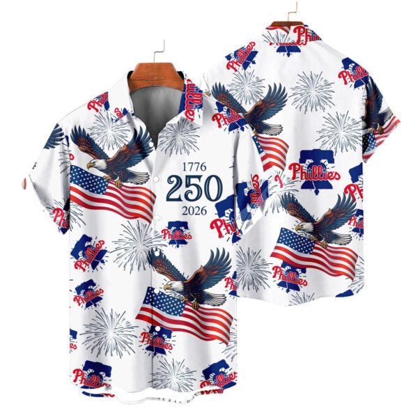 [FLASH SALE] NEW CUSTOMIZED MLB11 PPS PHILADELPHIA PHILLIES UNISEX HAWAIIAN SHIRT