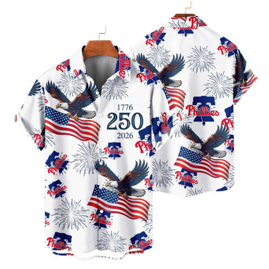 [FLASH SALE] NEW CUSTOMIZED MLB11 PPS PHILADELPHIA PHILLIES UNISEX HAWAIIAN SHIRT
