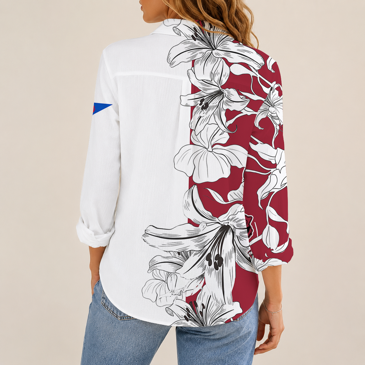 [FAN FAVORITE] NEW CUSTOMIZED NCAA FBS12 AKR ARKANSAS RAZORBACKS WOMEN CASUAL SHIRT