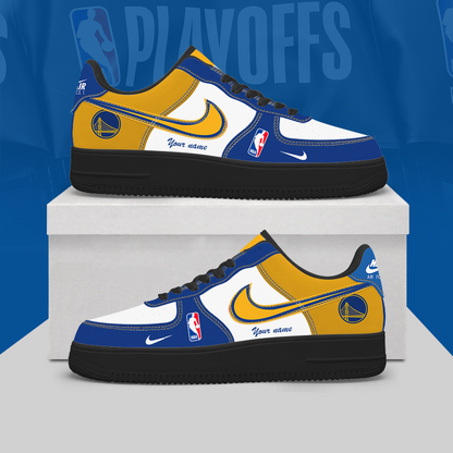 [HOT DEAL] NEW CUSTOMIZED NBA12 GSW GOLDEN STATE WARRIORS AF1 SHOES
