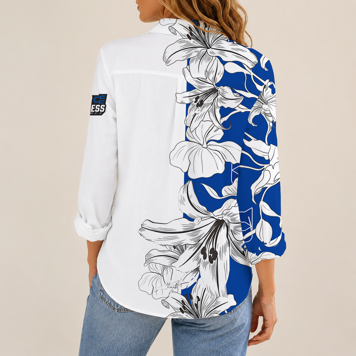 [FAN FAVORITE] NEW CUSTOMIZED NCAA MAM12 DLD DUKE BLUE DEVILS STRAPPY WOMEN CASUAL SHIRT