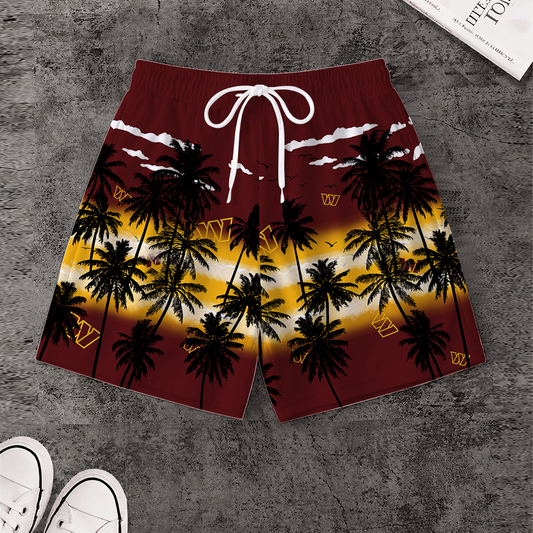 [SPECIAL OFFER] NEW CUSTOMIZED NFL12 WTC WASHINGTON COMMANDERS SHORT PANTS