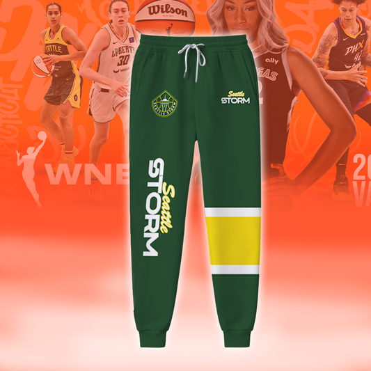 [FAN FAVORITE] NEW CUSTOMIZED WNBA12 STS SEATTLE STORM SWEATPANTS