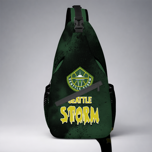 [FAN FAVORITE] NEW CUSTOMIZED WNBA12 STS SEATTLE STORM SLING BAG