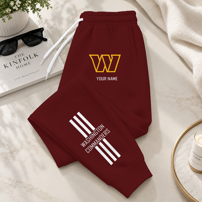 [SPECIAL OFFER] NEW CUSTOMIZED NFL12 WTC WASHINGTON COMMANDERS SWEATPANTS