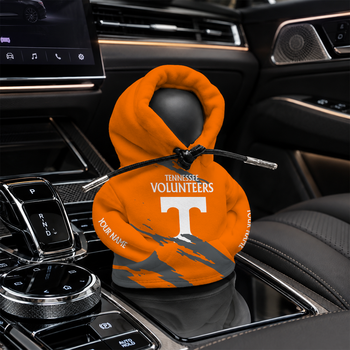 [FAN FAVORITE] NEW CUSTOMIZED NCAA CWS12 TNV TENNESSEE VOLUNTEERS AUTOMOTIVE HOODIE SHIFT KNOB COVER