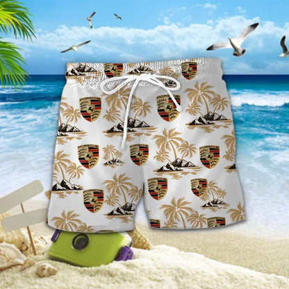 [FAN MUST-HAVE] NEW CUSTOMIZED F112 POR PORSCHE UNISEX HAWAIIAN SHIRT & SHORTS SET