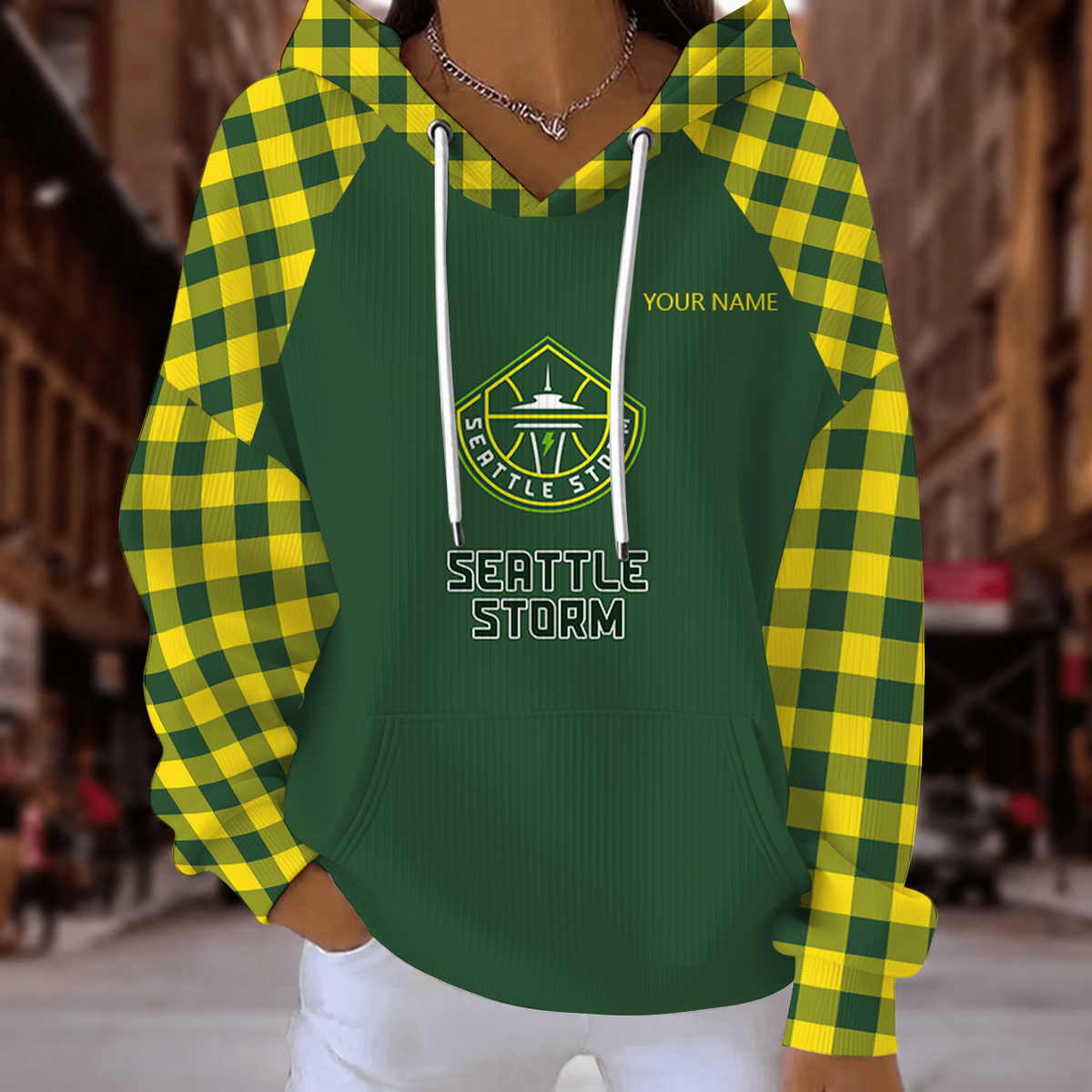 [FAN FAVORITE] NEW CUSTOMIZED WNBA12 STS SEATTLE STORM RIBBED HOODIE & SWEATSHIRT