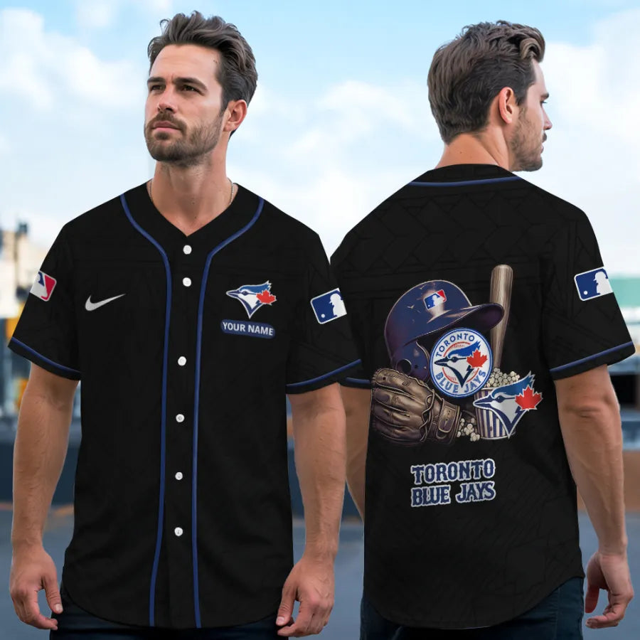 [FLASH SALE] NEW CUSTOMIZED MLB12 TBJ TORONTO BLUE JAYS BASEBALL JERSEY