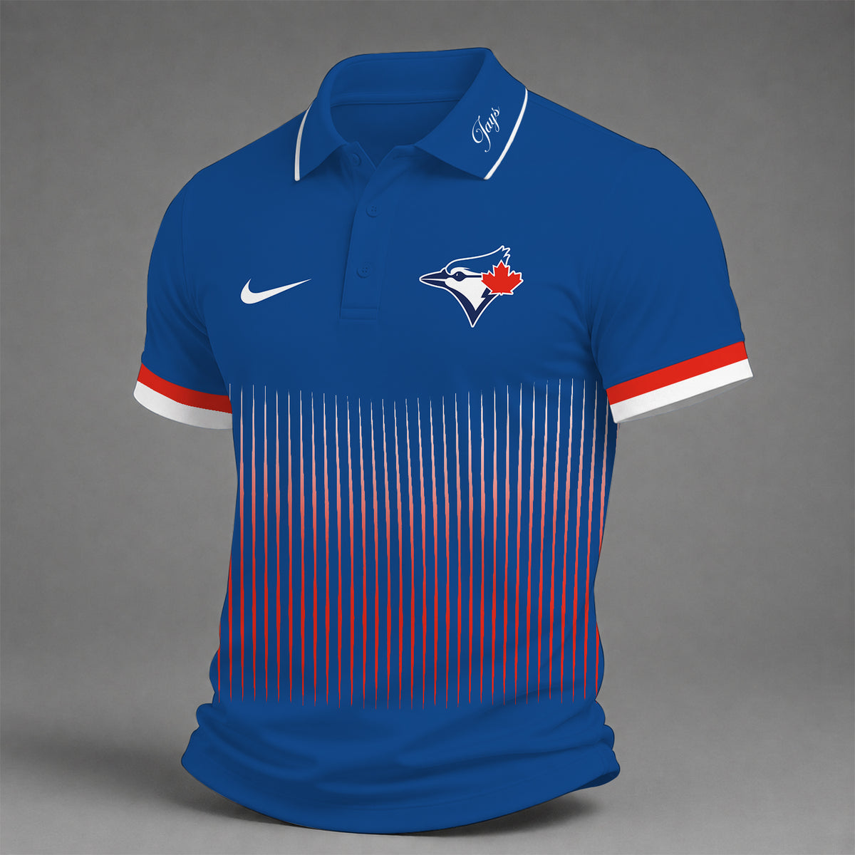 [FLASH SALE] NEW CUSTOMIZED MLB12 TBJ TORONTO BLUE JAYS POLO SHIRT