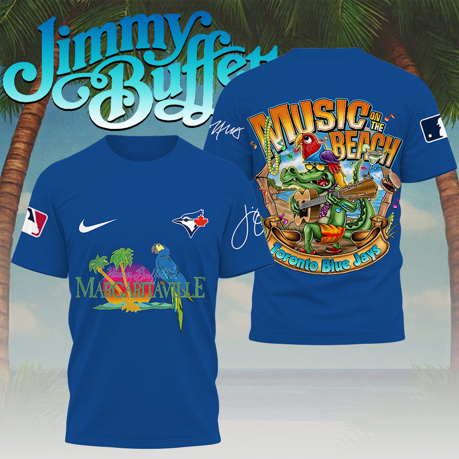 [FLASH SALE] NEW CUSTOMIZED MLB12 TBJ TORONTO BLUE JAYS x JIMMY BUFFETT T-SHIRT, HOODIE, ZIP HOODIE