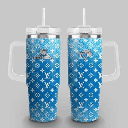 [FLASH SALE] NEW CUSTOMIZED MLB12 TBJ TORONTO BLUE JAYS 40OZ TUMBLER
