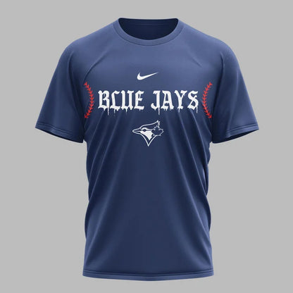 [FLASH SALE] NEW CUSTOMIZED MLB12 TBJ TORONTO BLUE JAYS MUTICOLOR T-SHIRT