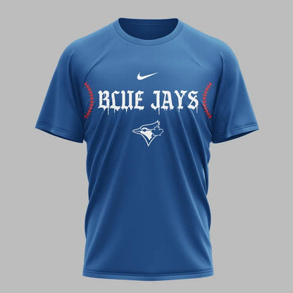 [FLASH SALE] NEW CUSTOMIZED MLB12 TBJ TORONTO BLUE JAYS MUTICOLOR T-SHIRT