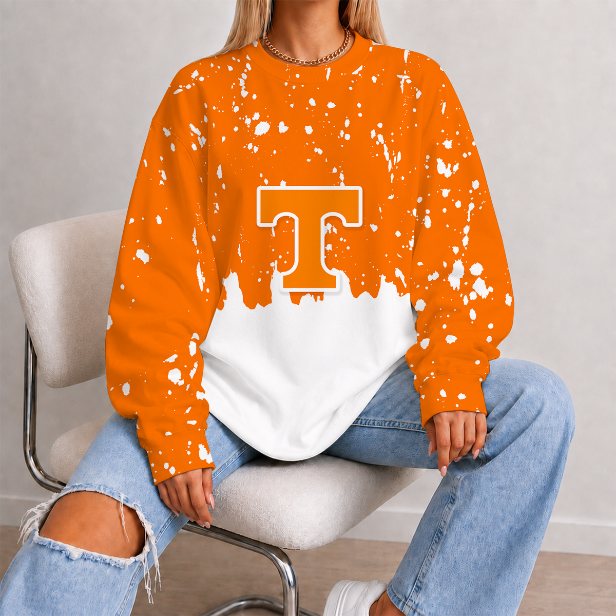 [FAN FAVORITE] NEW CUSTOMIZED NCAA CWS12 TNV TENNESSEE VOLUNTEERS UNISEX SWEATSHIRT