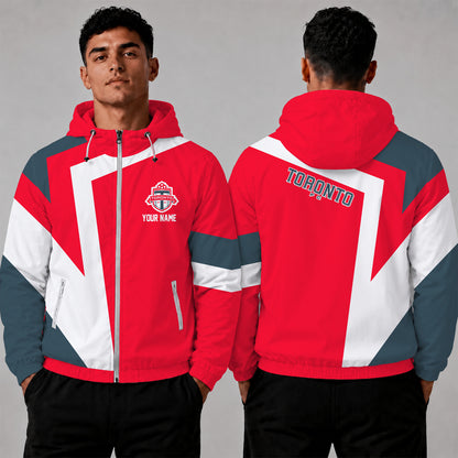 [FAN EXCLUSIVE] NEW CUSTOMIZED MLS12 TRT TORONTO FC WINDBREAKER JACKET