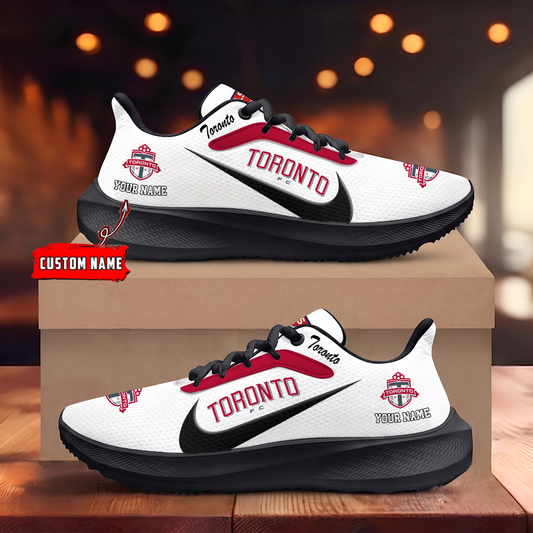 [FAN EXCLUSIVE] NEW CUSTOMIZED MLS12 TRT TORONTO FC ROAD RUNNING SHOES