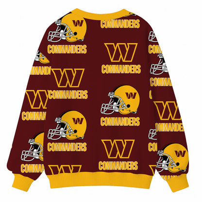 [SPECIAL OFFER] NEW CUSTOMIZED NFL12 WTC WASHINGTON COMMANDERS CARDIGAN