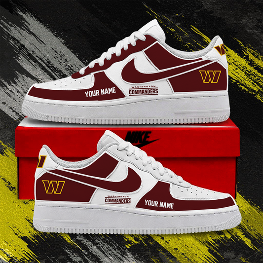 [SPECIAL OFFER] NEW CUSTOMIZED NFL12 WTC WASHINGTON COMMANDERS AF1 SHOES
