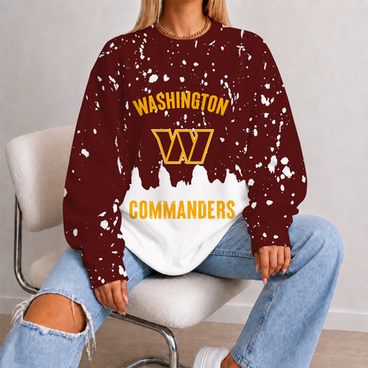 [SPECIAL OFFER] NEW CUSTOMIZED NFL12 WTC WASHINGTON COMMANDERS UNISEX SWEATSHIRT